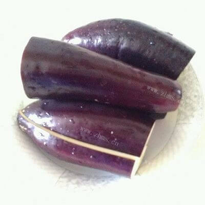 美味的蒜泥茄子的做法做法图解1)