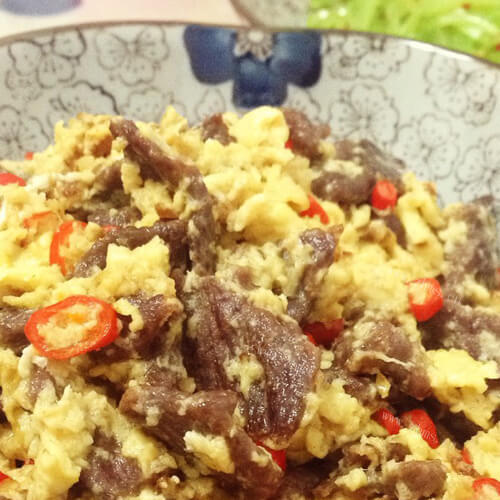 营养滑蛋牛肉做法