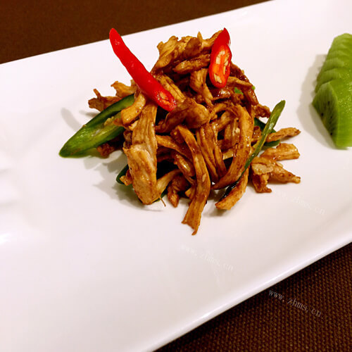 美味干煸麻辣鸡丝