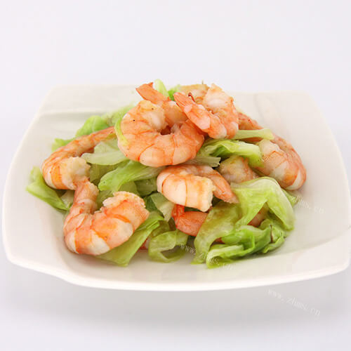 美味的秋葵炒虾仁的做法
