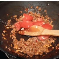 吃不厌带着辣味的茄子豆角面的做法的做法图解三
