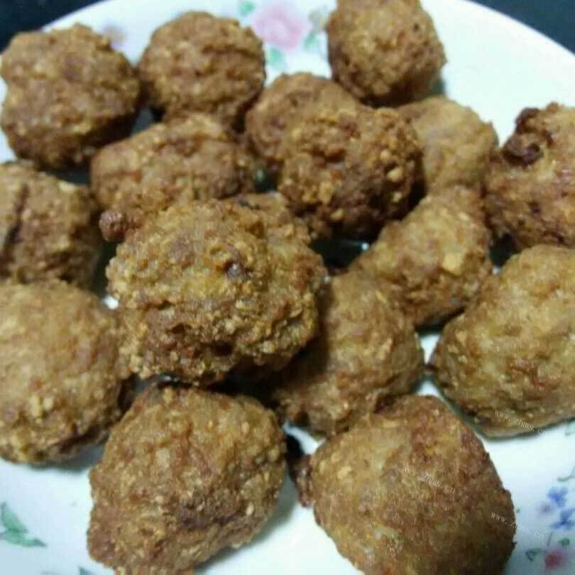 美味的豆腐猪肉丸子的做法