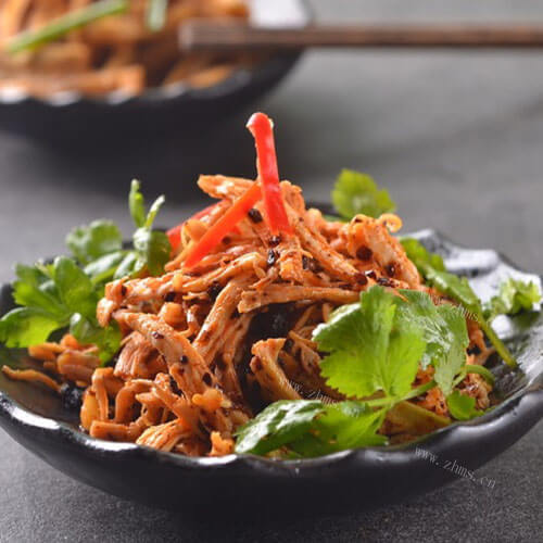 香辣干煸麻辣鸡丝