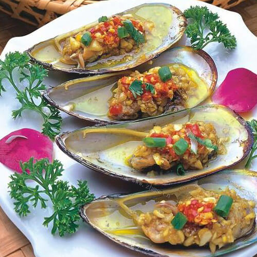 美味贝类海鲜的做法