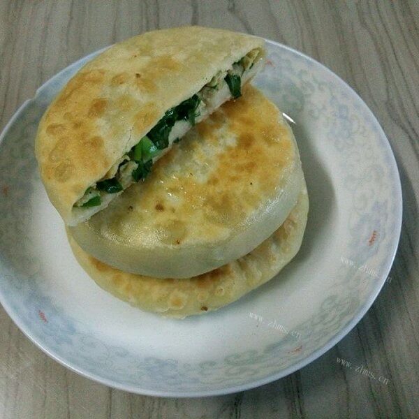美味猪肉韭菜馅饼