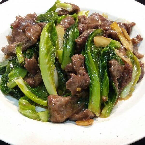 简单的芥兰牛肉的做法