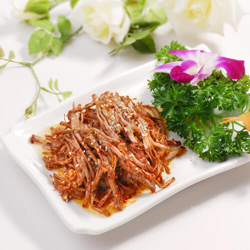 美味的手撕羊肉