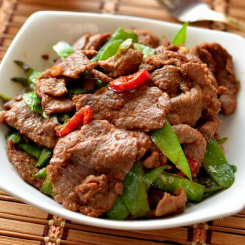 美味的水爆羊肉的做法