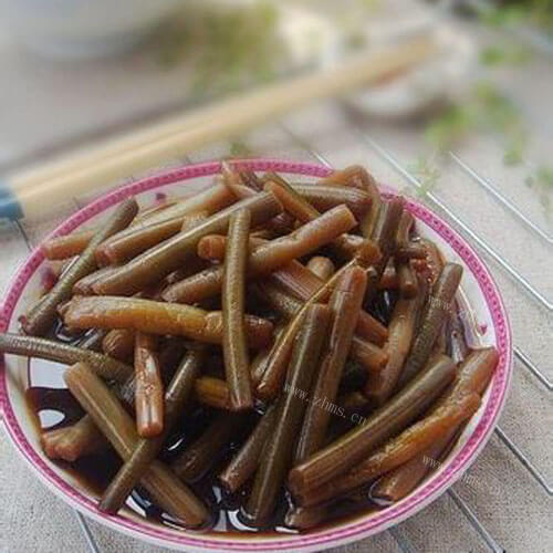 美味的腌蒜苔的做法