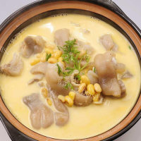 美味的猪手黄豆汤的做法