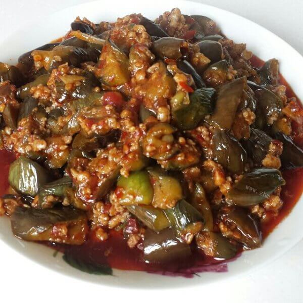 美味的酱香茄子
