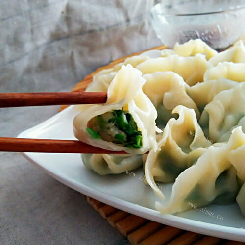 好吃的猪肉韭菜饺子