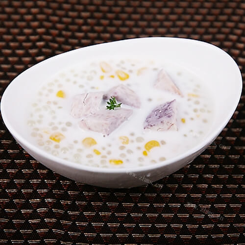 美味香芋西米露的做法