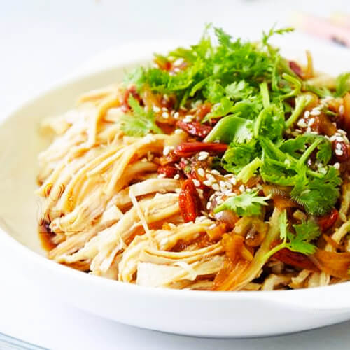 简单的麻辣鸡丝做法