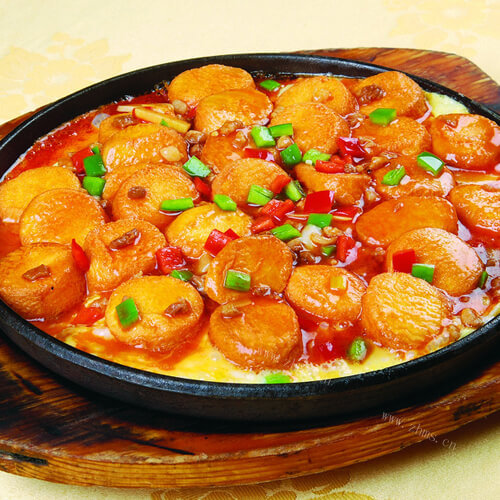 家常铁板烧豆腐