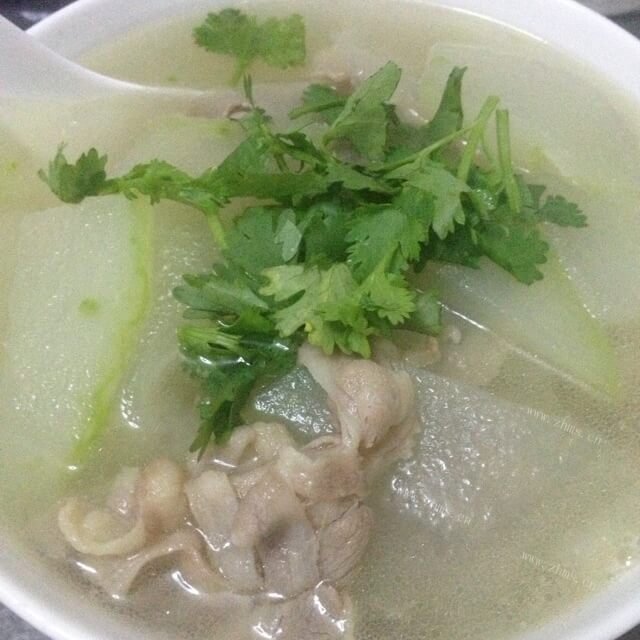 美味的冬瓜羊肉汤