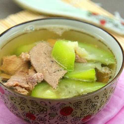 美味的丝瓜猪肉汤的做法