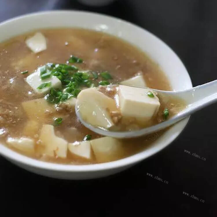 美味的八宝豆腐羹
