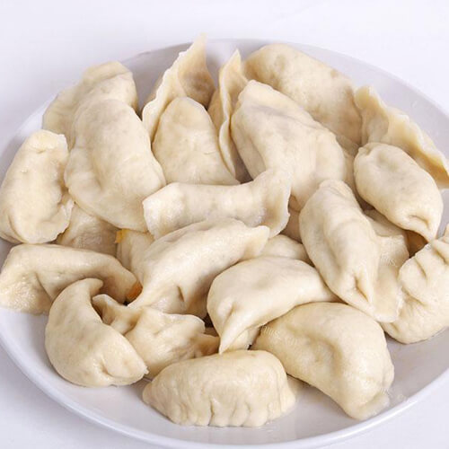 好吃的虾仁鸡蛋韭菜饺子