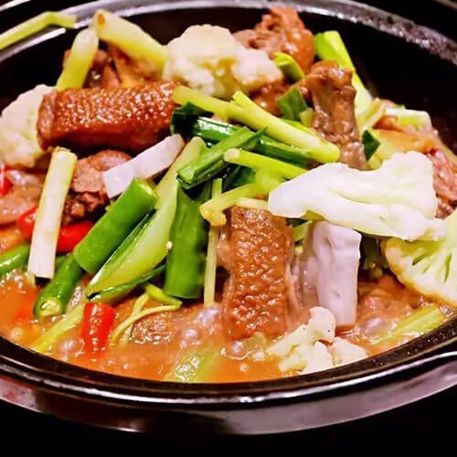 美味地方特色的羊肉炉的做法