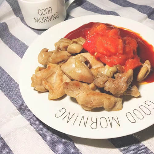 酸甜的番茄鸡腿