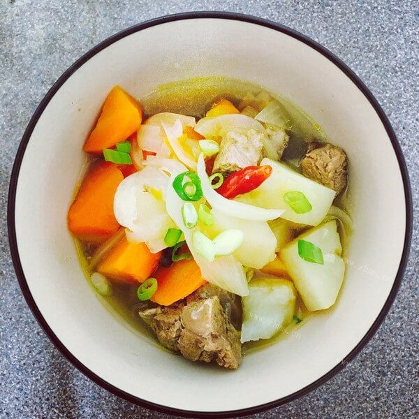 美味的冬瓜羊肉汤