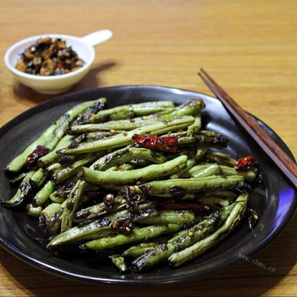 美味的干煸豇豆角