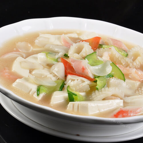 好吃的三鲜豆腐羹