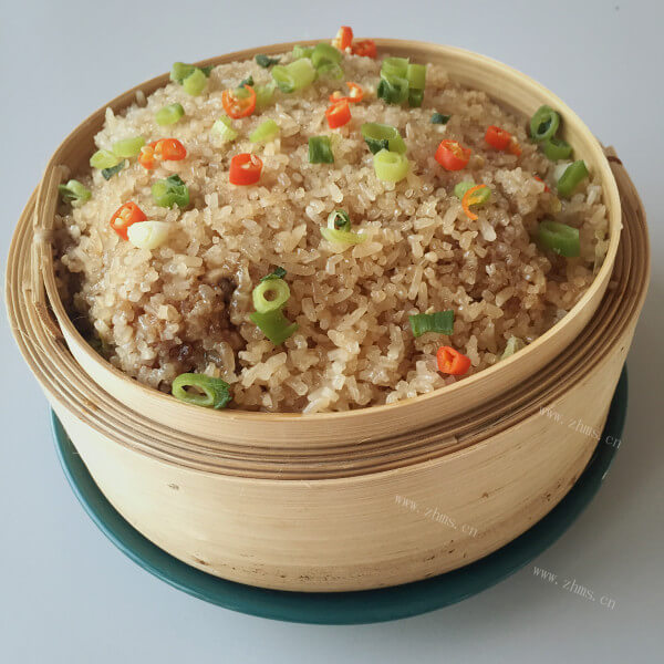 家常糯米粉蒸排骨