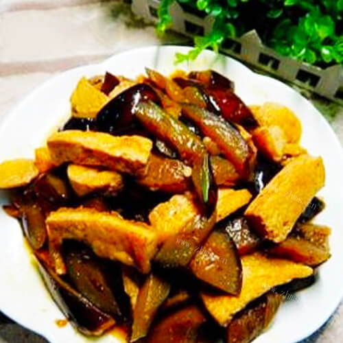 美味茄子豆腐
