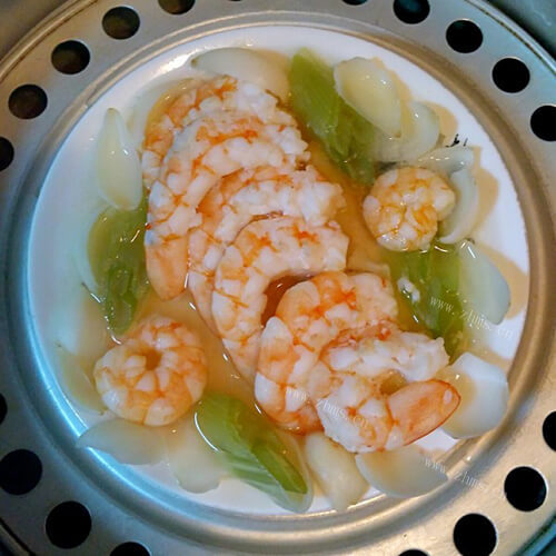 美味的宝宝辅食虾的做法