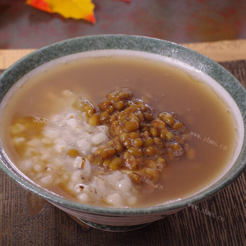 家常制作绿豆汤