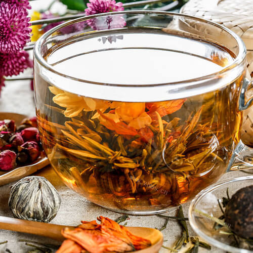 好喝的黄秋葵花茶