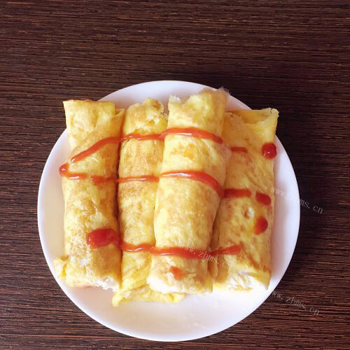 营养早餐蛋饼卷