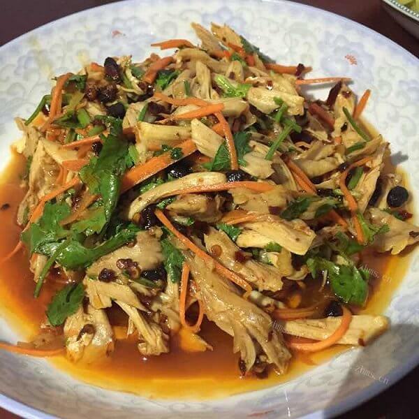 美味的手撕鸡丝的做法