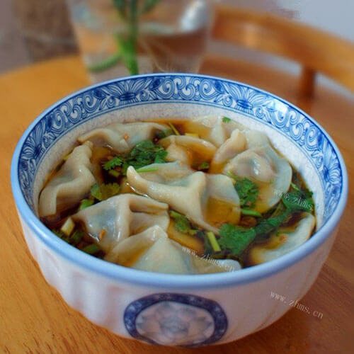 好吃的羊肉韭菜饺子