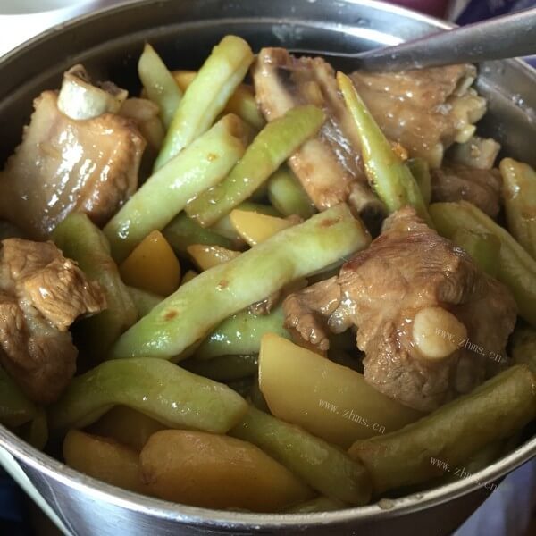 好吃的炖豆角