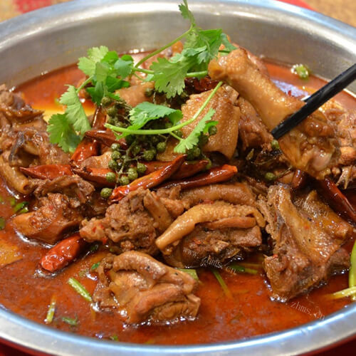 美味的鸡火锅的做法