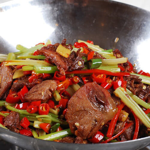 好吃的麻辣牛肉丝的做法