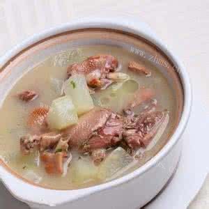 爽口鸭肉炖冬瓜 