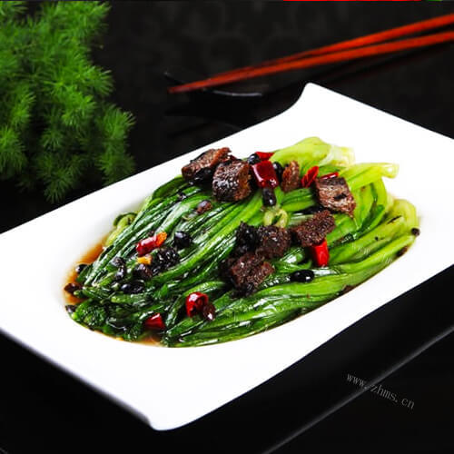 美味的爽口油麦菜