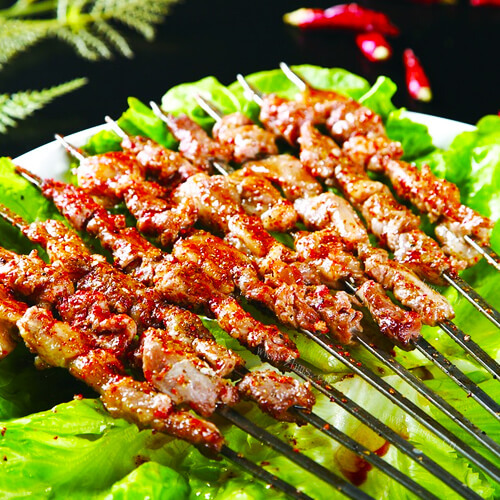 美味羊排肉串