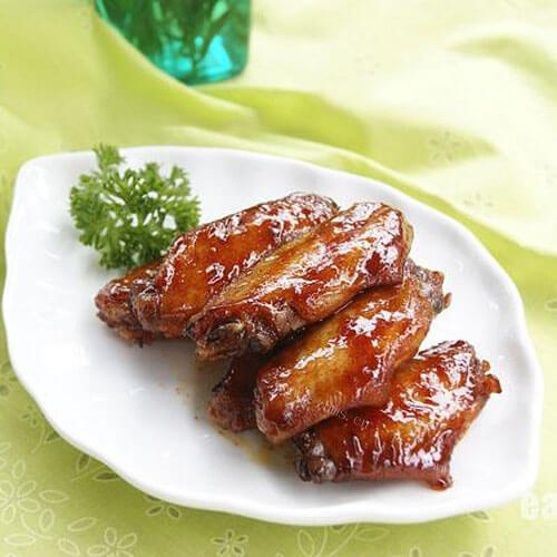 好吃的香辣烤鸡翅