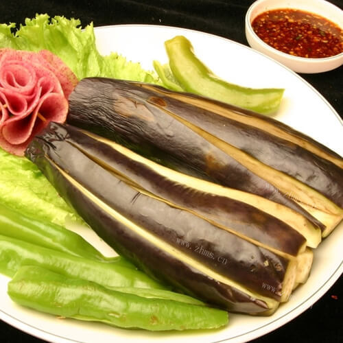 好吃的蒜蓉蒸茄子