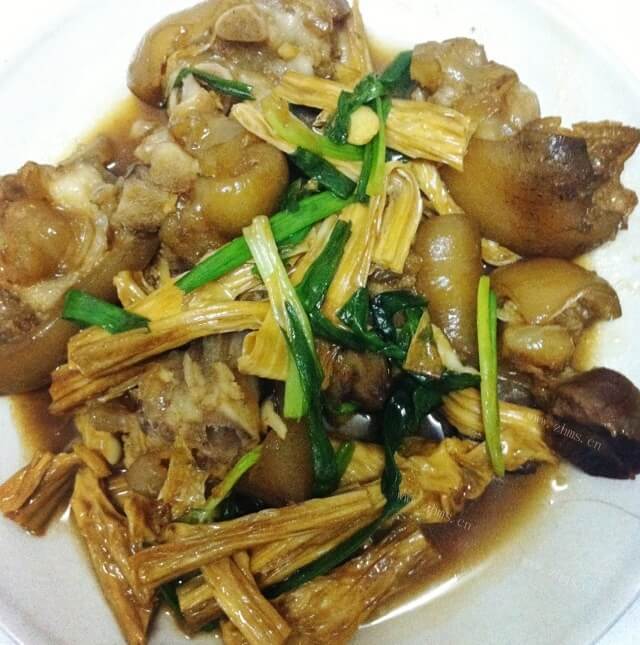 好吃的支竹焖鸭的做法