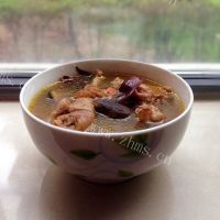 鲜香香菇鸡肉汤的做法