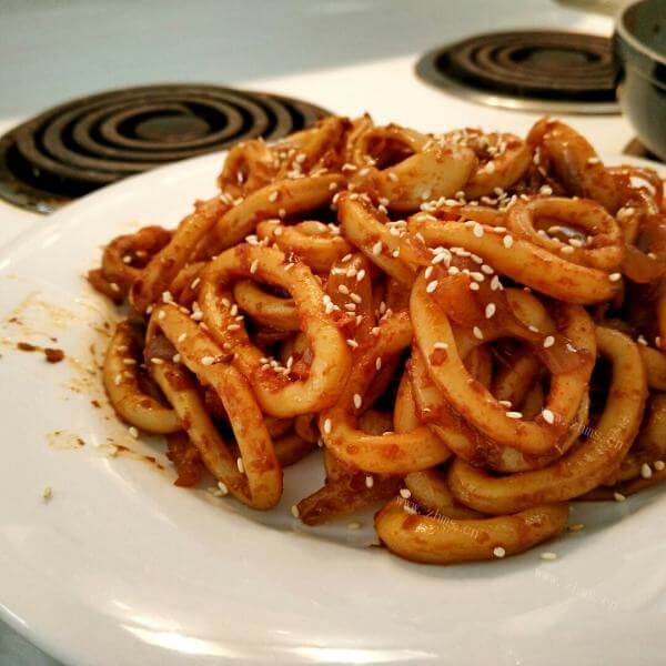 开胃酱焖鱿鱼