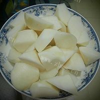 美味的鸡肉炖萝卜做法图解2)
