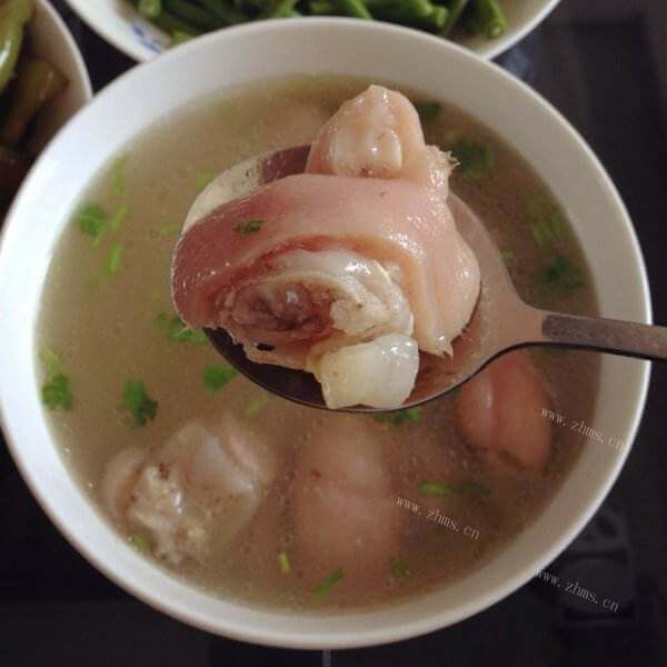 好吃雪豆炖猪蹄