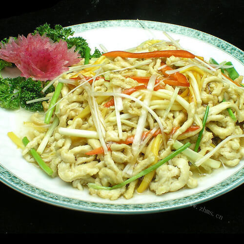 美味滑炒鸡丝